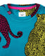 Kids' Teal Leopard Print